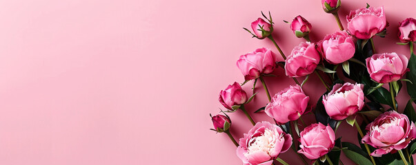 pink and white tulips