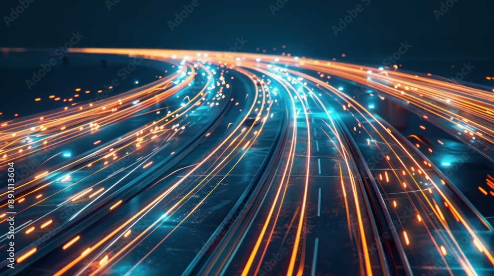 Poster abstract highway of data and information flow