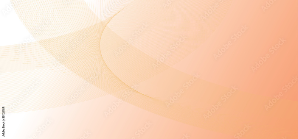 Poster abstract wave element for design. wave with lines created using blend vector illustration