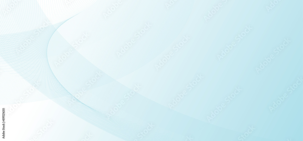 Poster abstract wave element for design. wave with lines created using blend vector illustration