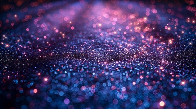 Glitzernder lila Hintergrund mit funkelnder Textur