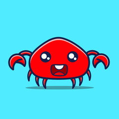 red crab cartoon