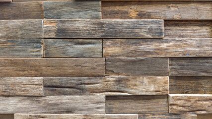 wooden background square wood abstract style brick relief Texture Banner