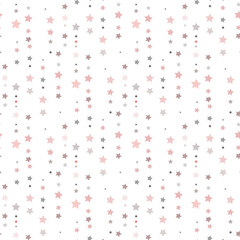 Star pattern. Seamless vector stars background. Cute festive Christmas and holidays ornament