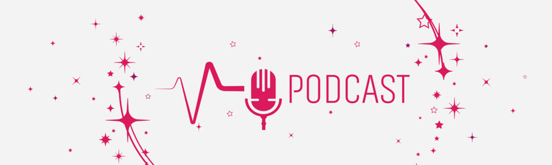 Voice recording icon on white background	