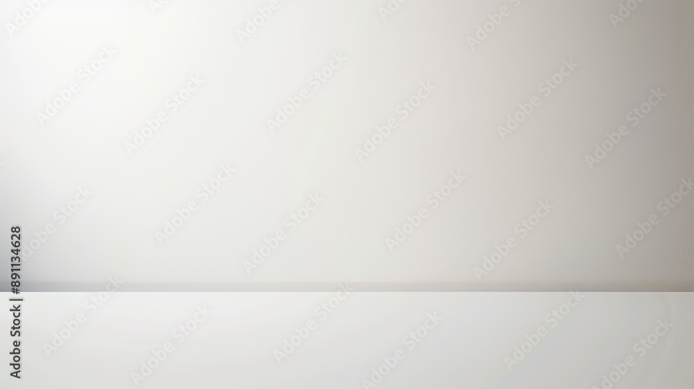 Poster a clean white backdrop with a soft gradient blending from top to bottom, perfect for minimalist and 