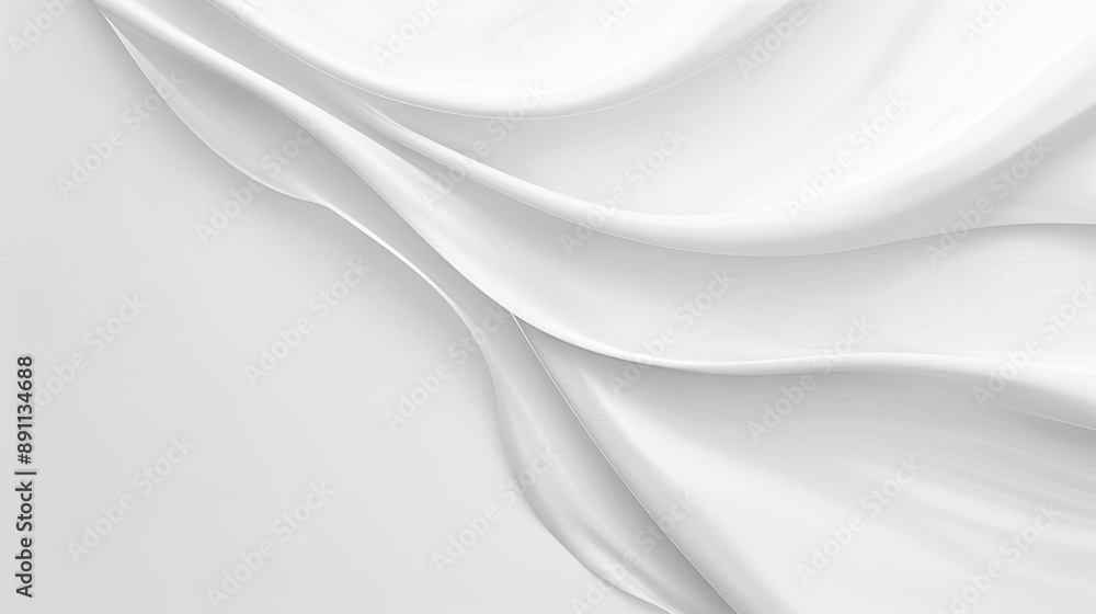 Poster a clean white background with a soft gradient blending from top to bottom, perfect for elegant and m