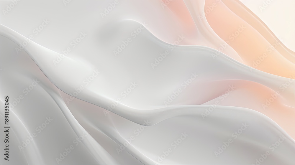 Poster a minimal white background featuring a soft gradient transition from top to bottom, ideal for elegan