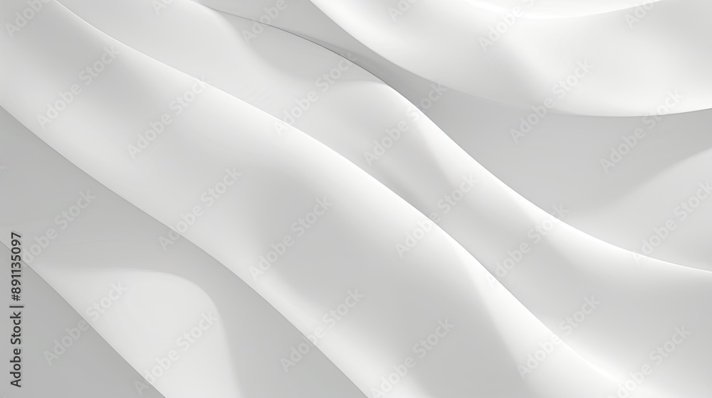 Poster a minimal white background with a gentle gradient effect from top to bottom, offering a calm and ele
