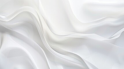 Obraz premium A minimal white background with a soft gradient blending vertically from top to bottom, creating a clean and elegant effect.