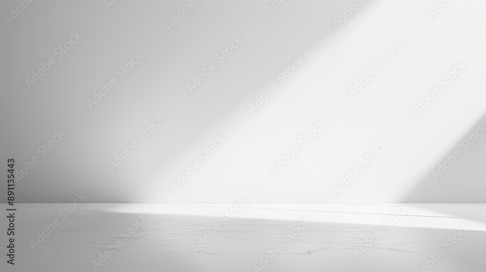 Poster a pristine white background featuring a gentle gradient transition from top to bottom, creating a cl