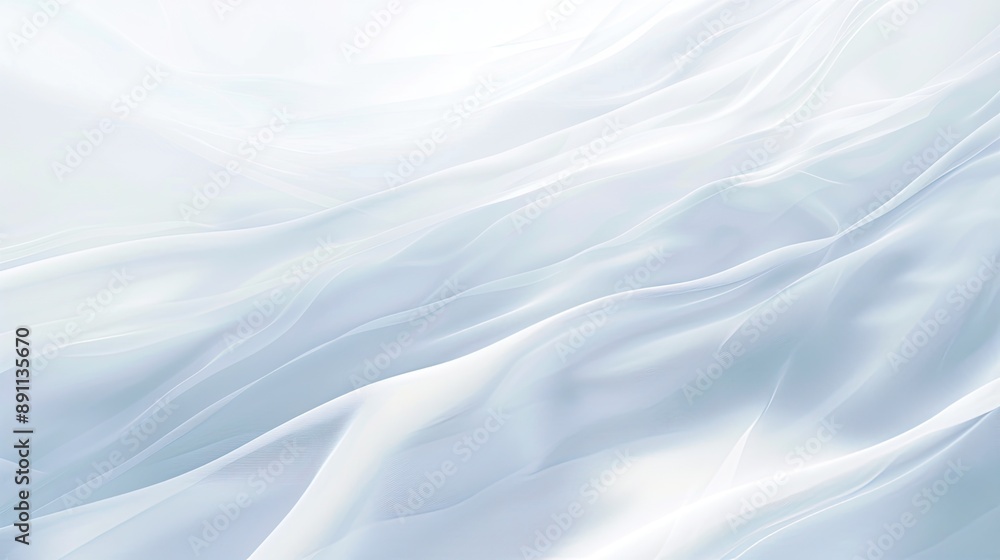 Poster a pristine white background with a soft gradient blending from top to bottom, creating a clean and s
