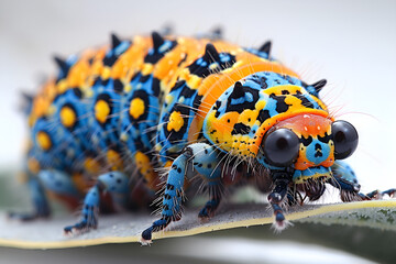 state potato beetle,A close-up portrait of Ladybugs, captured with a shallow depth of field to emphasize its rugged, textured fur, using a Canon EOS 5D Mark IV with a 70-200mm f/2.8 lens, at ISO 400, 