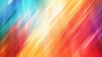 Abstract blurred rainbow background, featuring a colorful wallpaper with bright colors.