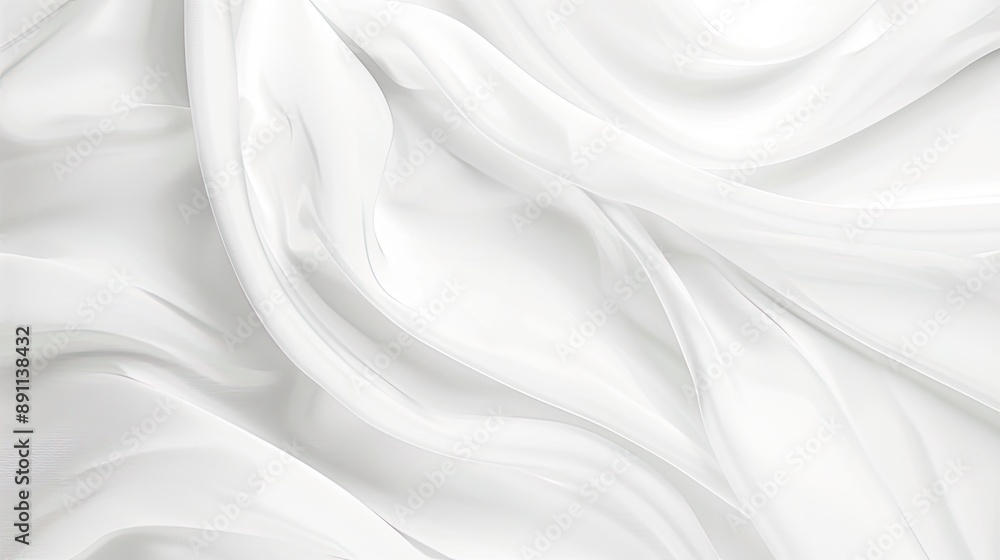 Poster a clean white background with a soft gradient blending from top to bottom, perfect for elegant and m