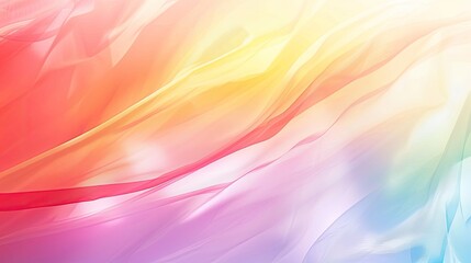 Obraz premium A refined background with gentle rainbow hues and a large text area, suitable for formal LGBT pride messages.