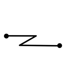 Pointing Line Vector