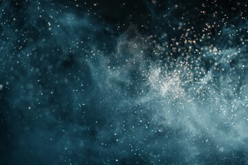 Obraz premium Abstract particle background with copy space