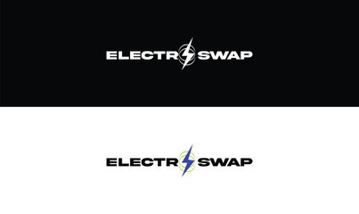 electro logo swap logo electric sign logo 