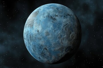 Habitable exoplanet, based on the latest astronomical discoveries.