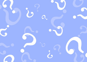 はてなマークの背景