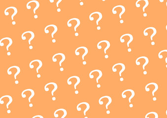 はてなマークの背景