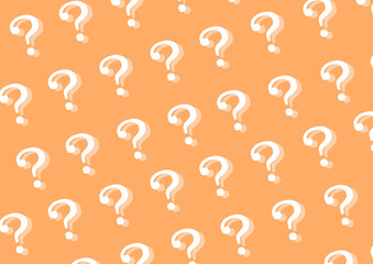 はてなマークの背景