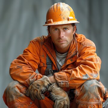Practicing Safety Drills - Young woman demonstrating the stop, drop, and roll safety drill pose