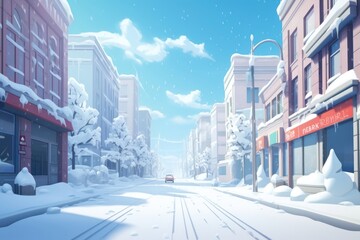 Snow car outdoors vehicle.