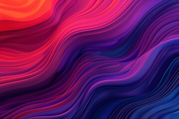 Obraz premium Abstract fluid shapes in a gradient of colors, organic shapes, dynamic and modern