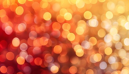 Obraz premium Soft bokeh patterns in warm colors, organic shapes, dreamy and ethereal