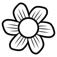 abstract flower vector illustration