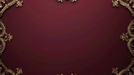 background with golden ornament