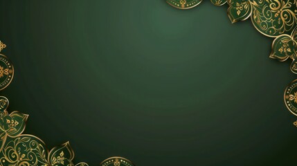 background with gold ornament