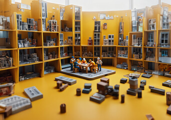 The work of little people: small yet significant.