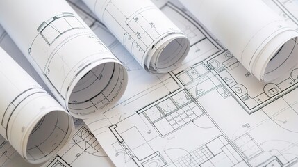 Detailed Technical Project Drawings: Illustrations for Engineering and Design Projects