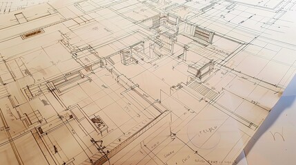 Detailed Technical Project Drawings: Illustrations for Engineering and Design Projects