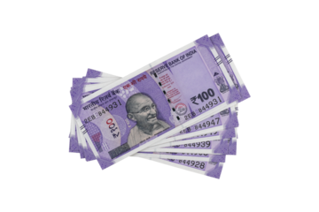 Indian currency notes, 100 Rupees notes