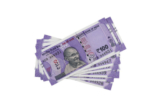 Indian currency notes, 100 Rupees notes