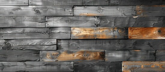 Naklejka premium Rustic Wooden Plank Wall Texture