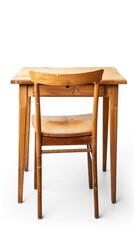Fototapeta premium Wooden Chair and Table