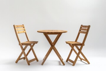 Wooden Table and Chairs