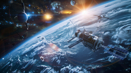 Space Weather Monitoring Satellites