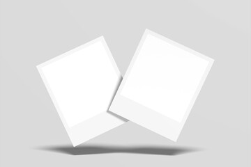 Polaroid Blank Mockup