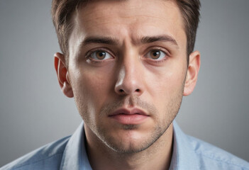 Obraz premium Confusion: Bewildered look, unable to understand whats happening. 
