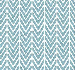 シームレスなヘリンボーンパターンのイラスト（サックスブルー）