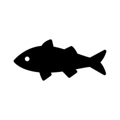 Fish icon vector. Aquarium illustration sign. Ocean symbol. Sea ​​life logo.