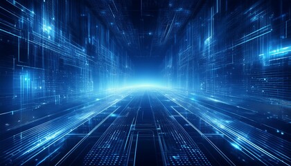 fractal blue realms background