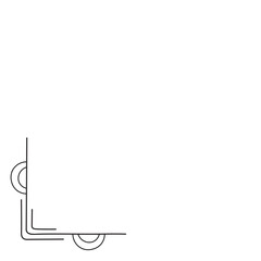 Obraz premium Cute Doodle Corner