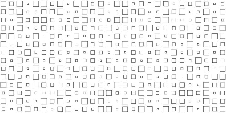 Square Vector Abstract Geometric Background. Halftone Square Pattern